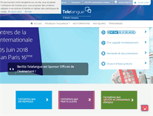 Tablet Screenshot of doc.telelangue.com